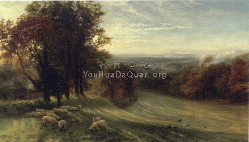 Autumn Morning - 乔治·维卡特·科尔